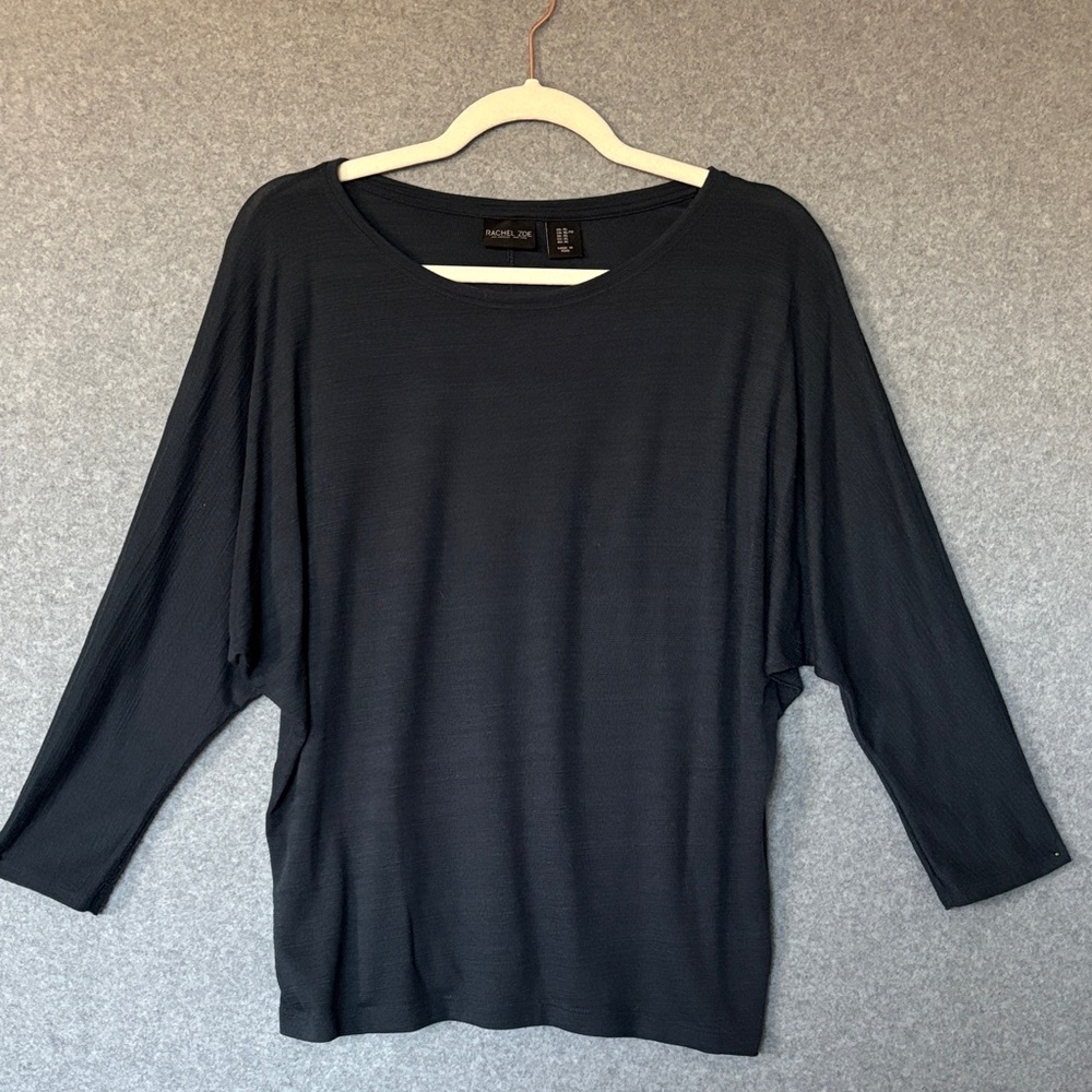 Rachel Zoe  Batwing Sleeve Women's Top XL Teal